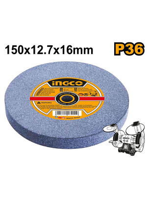 Круг шлифовальный INGCO 150*12,7*16 мм P36 AGW1506023 станок Круг шлифовальный INGCO 150*12,7*16 мм P36 AGW1506023 станок