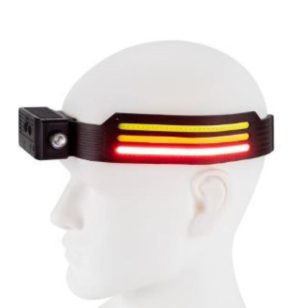 Фонарь налобный 29,2*4,2*3,5 см USB светодиодный BZ-788 Baizheng