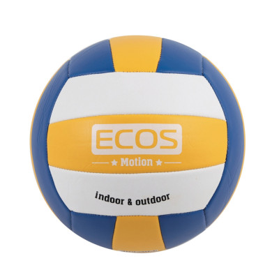 Мяч волейбольный ПВХ №5 машинная сшивка цветной MOTION VB103 Ecos
