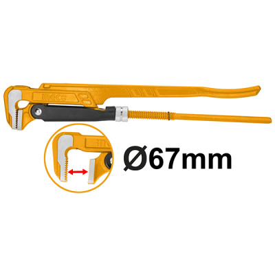 Ключ трубный рычажный  2'' INGCO HPW04021