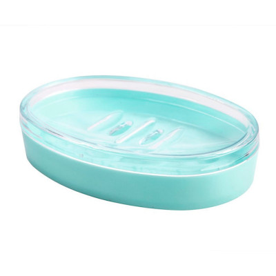 Мыльница пластиковая открытая 133*94*28 мм мята Joli Berossi