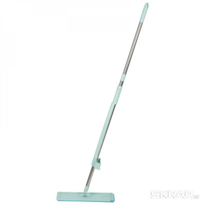 Швабра с насадкой из микрофибры ручка 120 см с мехнизмом отжима WRING SIMPLE Рыжий кот Швабра с насадкой из микрофибры ручка 120 см с мехнизмом отжима WRING SIMPLE Рыжий кот