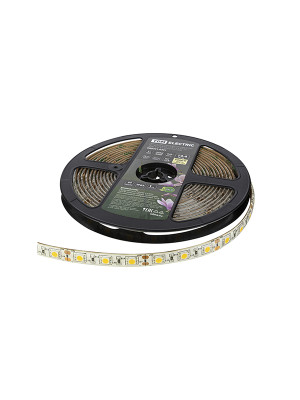 Лента светодиодная SMD5050-60 LED/м-IP65-12 В-14,4 Вт/м-3000 К (упак/5м) блистер TDM