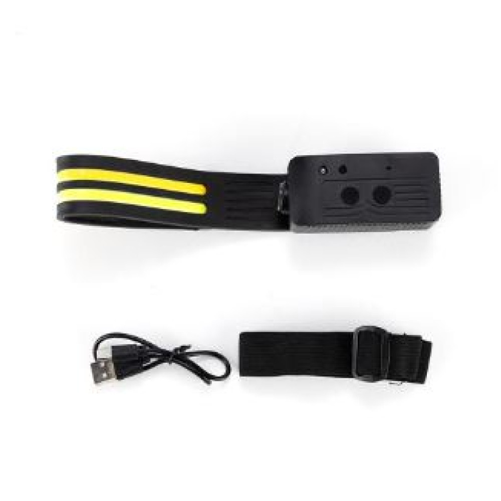 Фонарь налобный 29,2*3,1*3,5 см USB светодиодный BZ-788 Baizheng