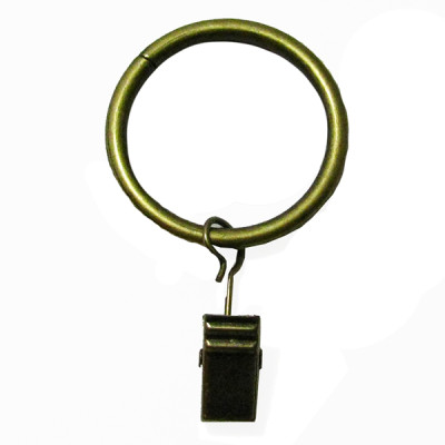 Кольцо античное золото с зажимом Cassa de lux