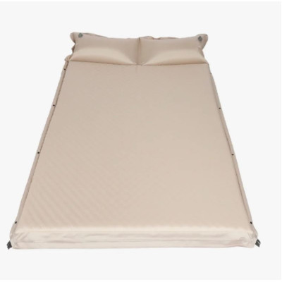 Матрас ПВХ самонадувающийся 190*132*3 см подушка микс Baizheng