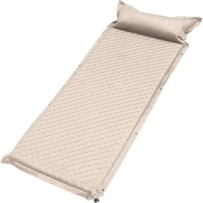 Матрас ПВХ самонадувающийся 190*67*5 см подушка микс Baizheng