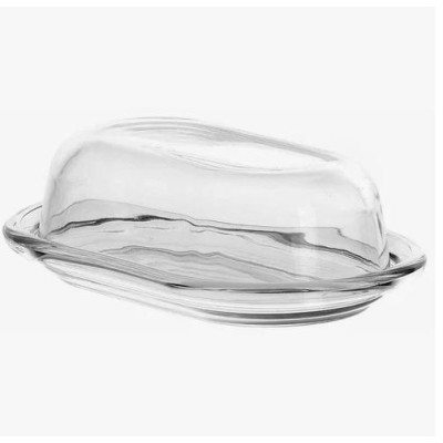 Масленка стеклянная 19.5*13*7 см Basic Pasabahce