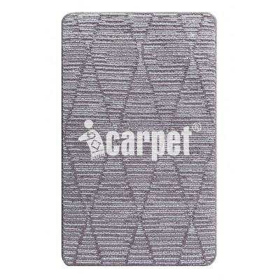 Коврик для ванной Букле Кристалл 60х100 мокко с молоком 80 S Шахинтекс