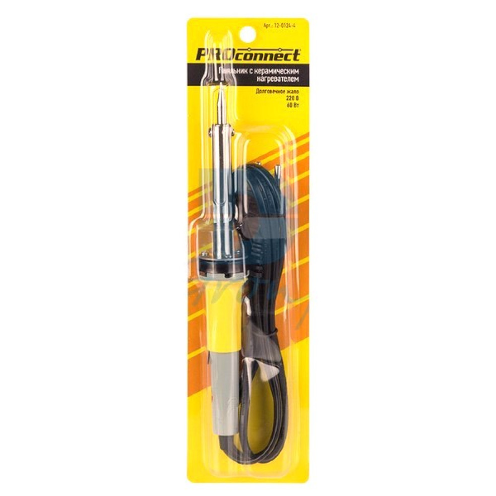 Паяльник  60 Вт долговечное жало 220V PROconnect