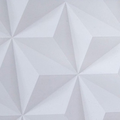 Бленда 85мм Геометрия 3D белый