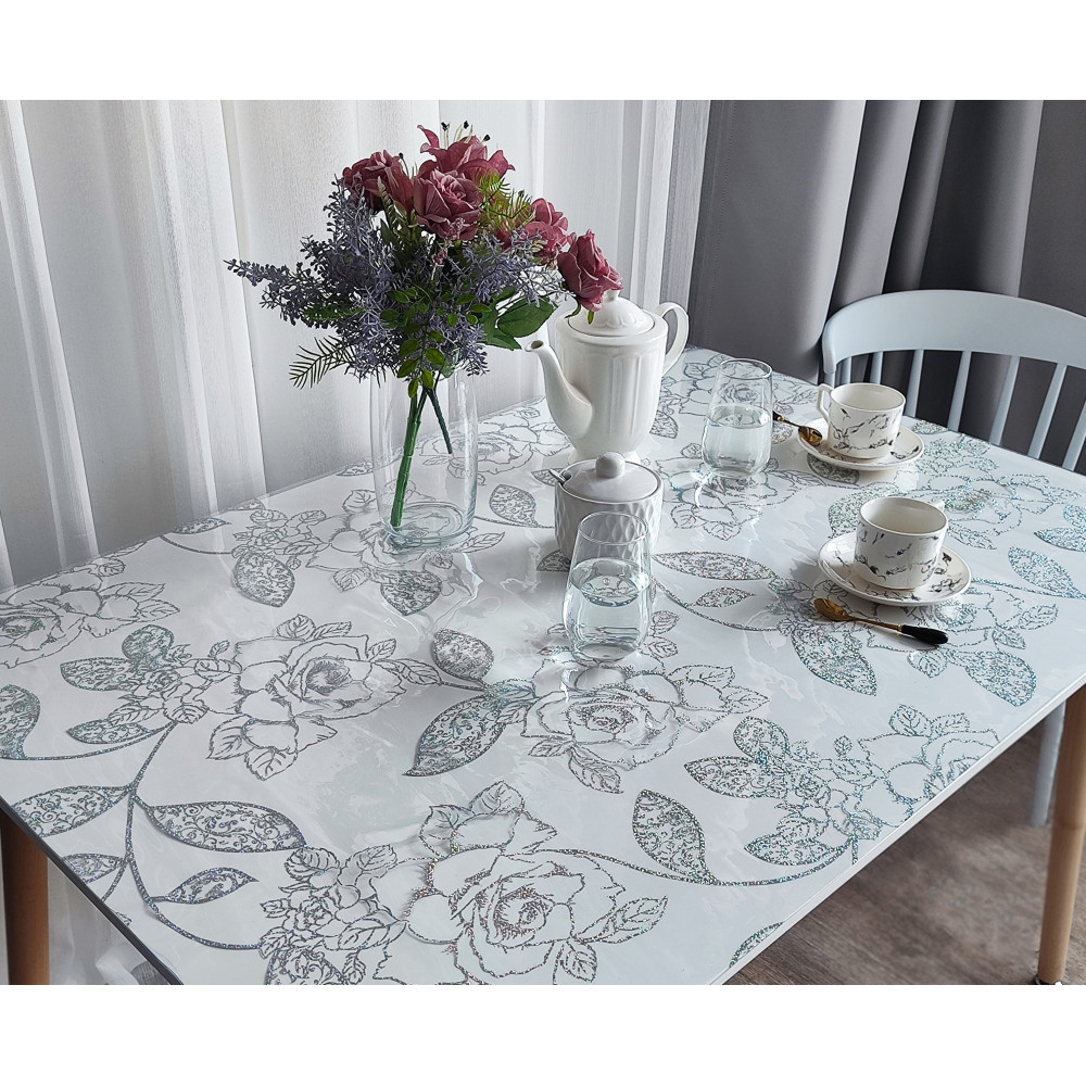 Клеенка силиконовая 0,8*20 м 0,6 мм BZ-1059-80CM Baizheng