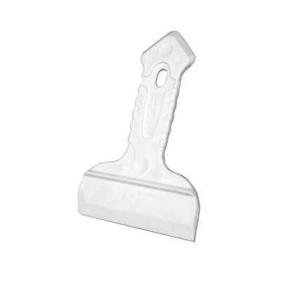 Шпатель двусторонний DECOR 100 мм, резин. ручка