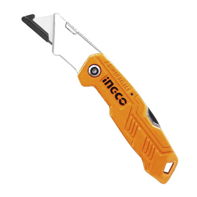 Нож складной универсальный INGCO HUK6236 Нож складной универсальный INGCO HUK6236