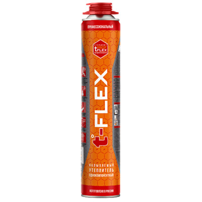 Утеплитель напыляемый 55л 850мл t-Flex Profflex