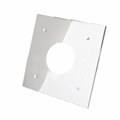 Экран защитный (430/0,5 мм) 500х500 с отверстием Ф150