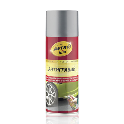 Антигравий аэроз. серый 520мл ASTROhim AC478