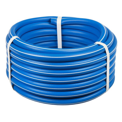 Шланг Grower поливочный ТЭП 3-слойный армированный d18мм синий с белой полосой 20м