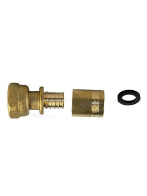 Концовка для коллектора под PEX 1/2*20 - 2.2 с накид. гайкой