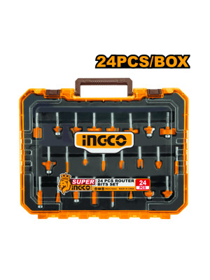 Набор фрез 24 шт 6 мм INGCO AKRT24062 INDUSTRIAL