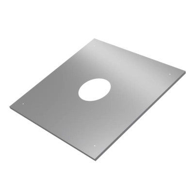 Экран защитный 430/0,5 мм нерж 580*580 с отв. Ф210 FERRUM