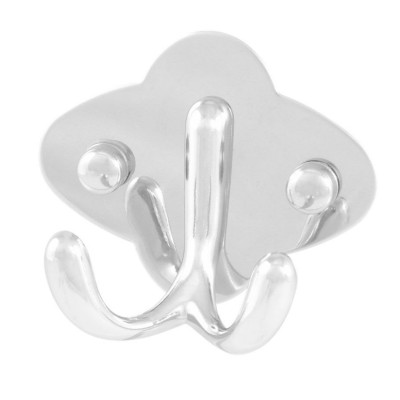 Крючок металлический 7,5*6,5*3,4 см двойной SSA-017 Рыжий Кот