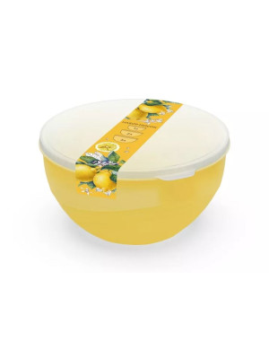 Набор пластиковых мисок 3 пр с крышками 1 л 2 л 3 л Fresh Полимербыт