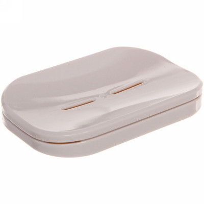 Мыльница пластиковая открытая 130*15*85 мм бежевый Олимпия