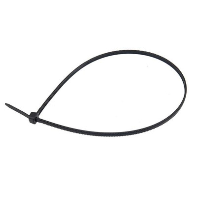 Хомут-стяжкa нейлоновая с тройным замком 400 x4,8 мм, черная,упаковка 100шт REXANT