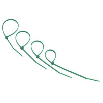 Хомут-стяжка нейлоновая 100 x2,5мм 25шт зеленая REXANT Хомут-стяжка нейлоновая 100 x2,5мм 25шт зеленая REXANT