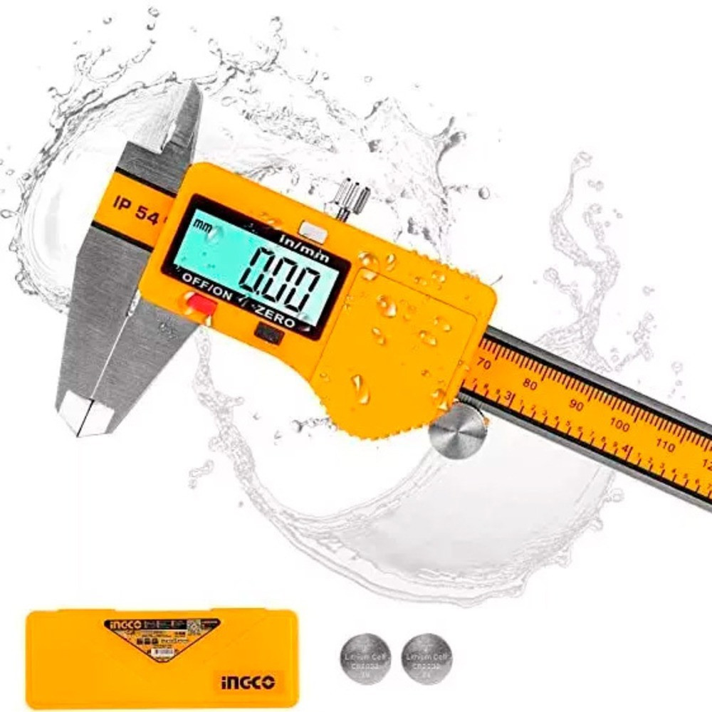 Штангенциркуль электронный 150мм 0,2мм INGCO HDCD28150