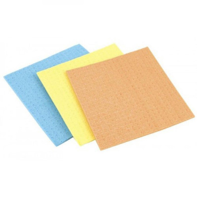 Салфетка из целлюлозы 3 шт 15*15 см ЭКО ЕвроХаус Салфетка из целлюлозы 3 шт 15*15 см ЭКО ЕвроХаус