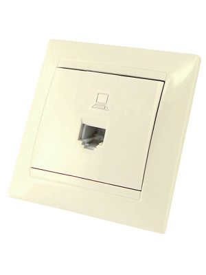 Розетка компьютерная RJ45 сл. кость Розетка компьютерная RJ45 сл. кость