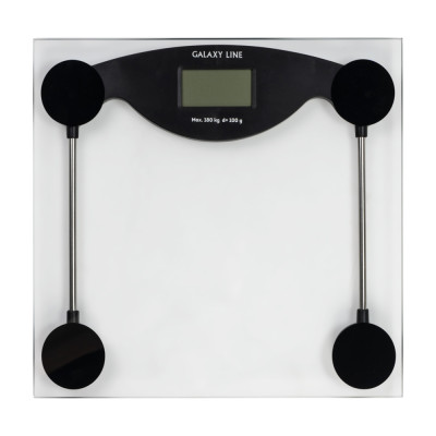 Весы напольные электронные 180 кг черный Galaxy 4810
