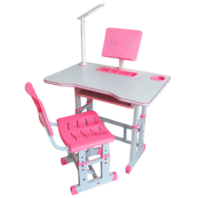 Комплект детский 70*45 см стол стульчик лампа настольная BZ-10RWB Baizheng Комплект детский 70*45 см стол стульчик лампа настольная BZ-10RWB Baizheng