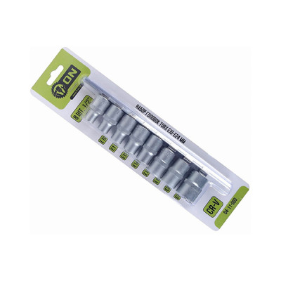 Набор головок ON 1/2 E10-E24 8шт Набор головок ON 1/2 E10-E24 8шт