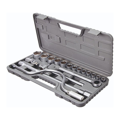 Набор головок ON 19 предметов 10-32 мм шарнир 1/2 Набор головок ON 19 предметов 10-32 мм шарнир 1/2