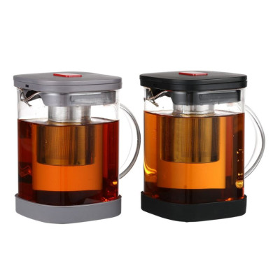 Френч-пресс стеклянный 1000 мл пласт крышка крышка микс под упак Baizheng Френч-пресс стеклянный 1000 мл пласт крышка крышка микс под упак Baizheng