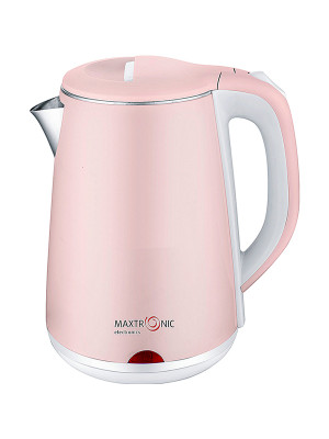 Чайник пластиковый электрический 2 л 1,8 кВт розовый Maxtronic Чайник пластиковый электрический 2 л 1,8 кВт розовый Maxtronic