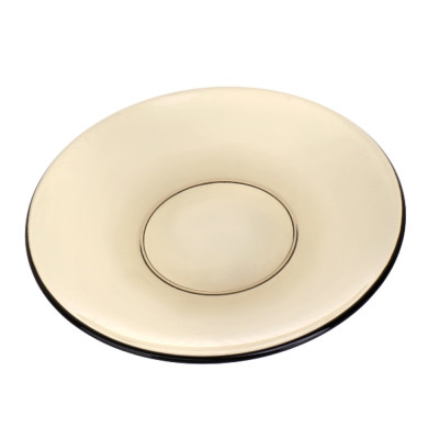 Тарелка стеклянная десертная 16 см дымка Basilico Pasabahce