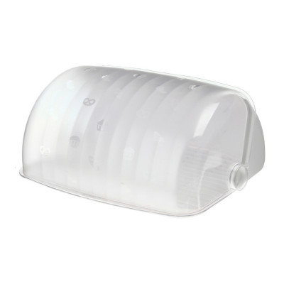 Хлебница пластиковая 34,5*27,3*16,4 см снежно-белый Рондо Berossi Хлебница пластиковая 34,5*27,3*16,4 см снежно-белый Рондо Berossi