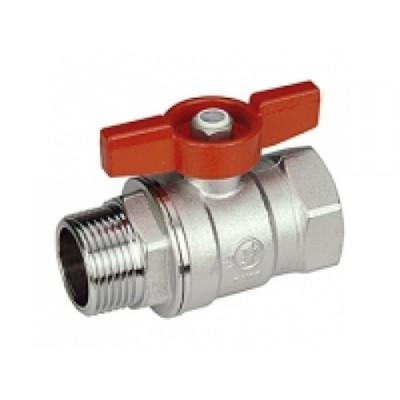Кран шаровый неполнопроходной 1