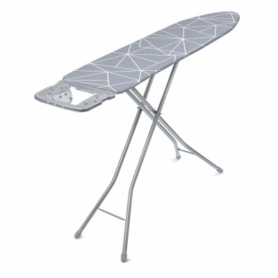 Доска гладильная ДСП 1466х55 мм с линиями на сером Эльза классическая Nika Доска гладильная ДСП 1466х55 мм с линиями на сером Эльза классическая Nika