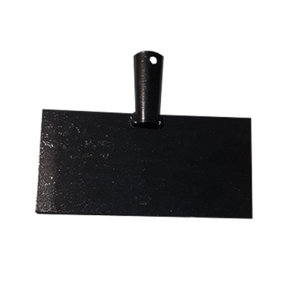 Скребок для снега 200мм 2,5мм с тулейкой d30, б/черенка