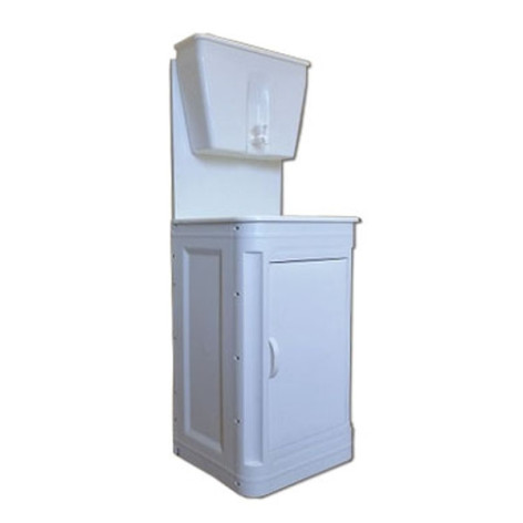 Умывальник Чистюля УМ-17 пластик тумба