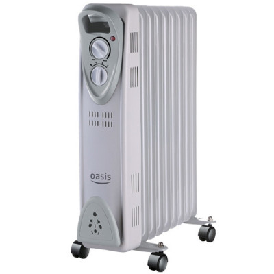 Обогреватель масляный US-20 (UT-20) 2000Вт 9 секций белый Oasis