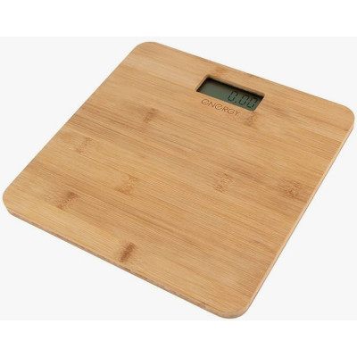 Весы напольные электронные бамбуковые 180 кг 26*26 см дисплей Структура дерева EN-412 Energy