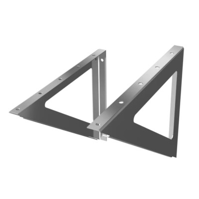 Консоль К3 для монтажной площадки 430/1,5мм 2 шт L-400 нерж FERRUM