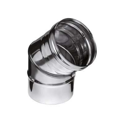 Отвод 45° 430/1мм нерж Ф150 FERRUM