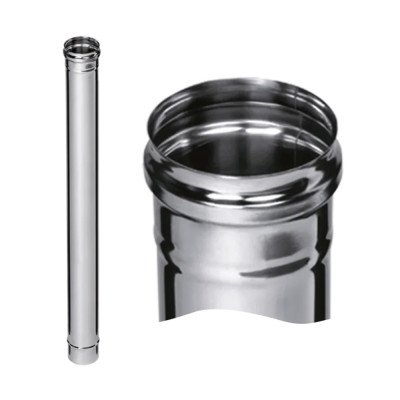 Труба 1 м 430/1 мм нерж Ф150 FERRUM